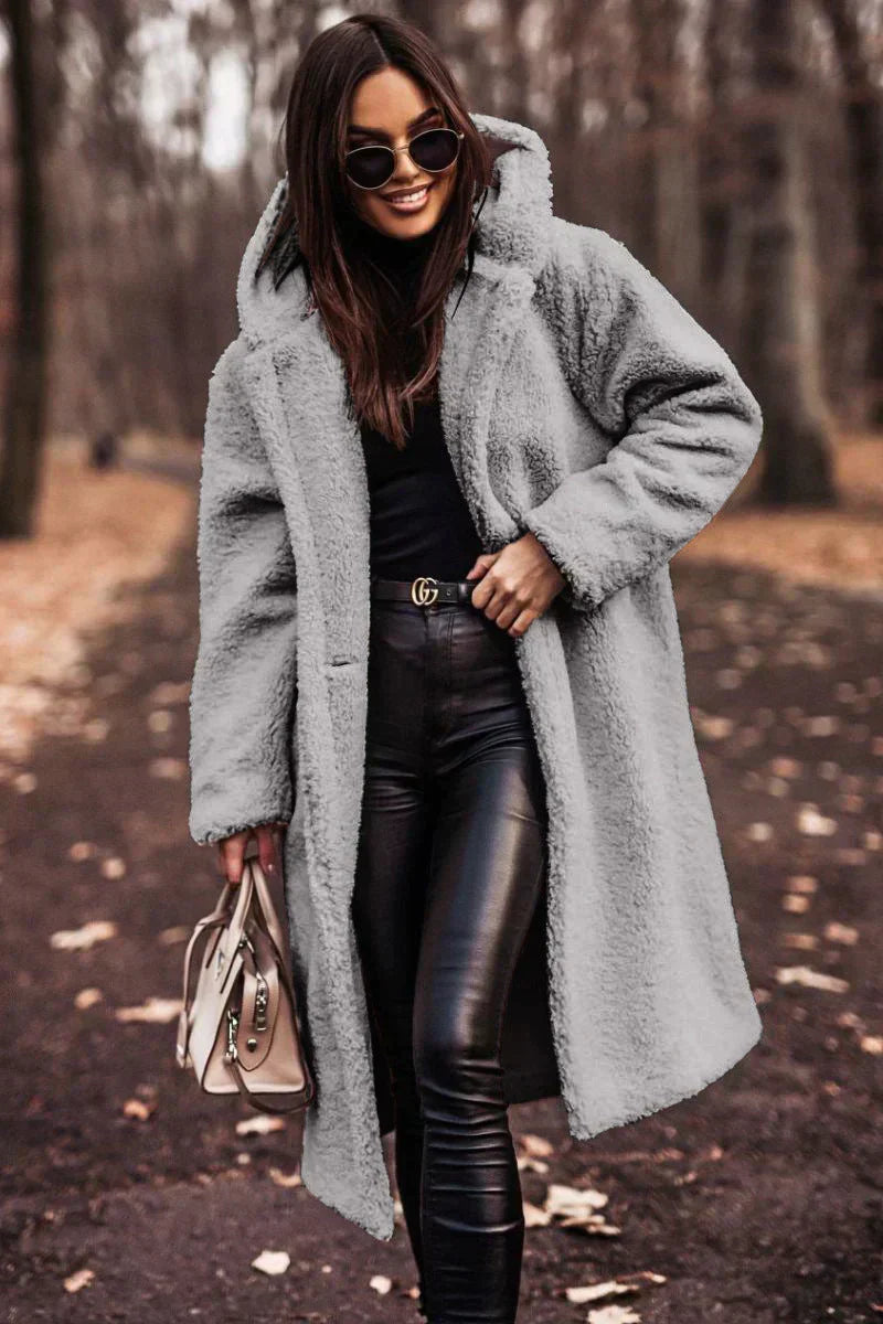 Levoire | Manteau Trench Long Pour Femme - Hiver Grau