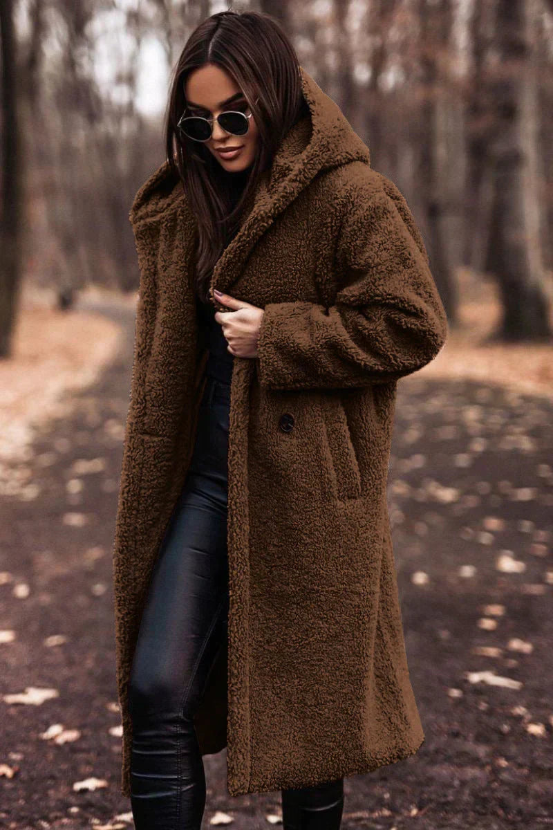 Levoire | Manteau Trench Long Pour Femme - Hiver Brune