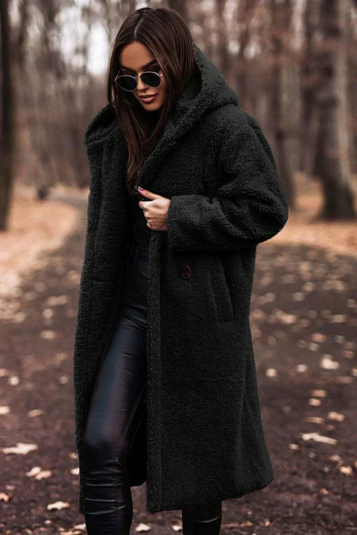 Levoire | Manteau Trench Long Pour Femme - Hiver Noir