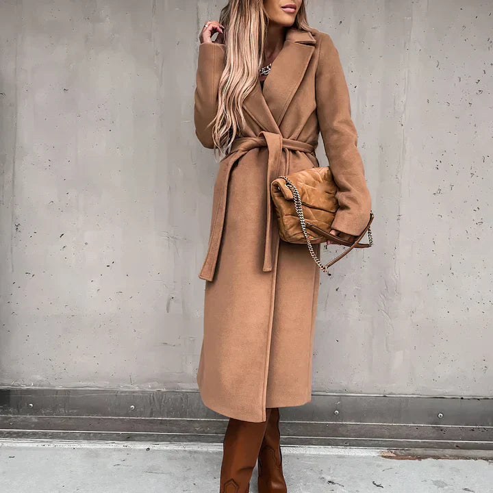 Levoire | Trench-Coat En Mélange De Laine Pour Femmes Khaki