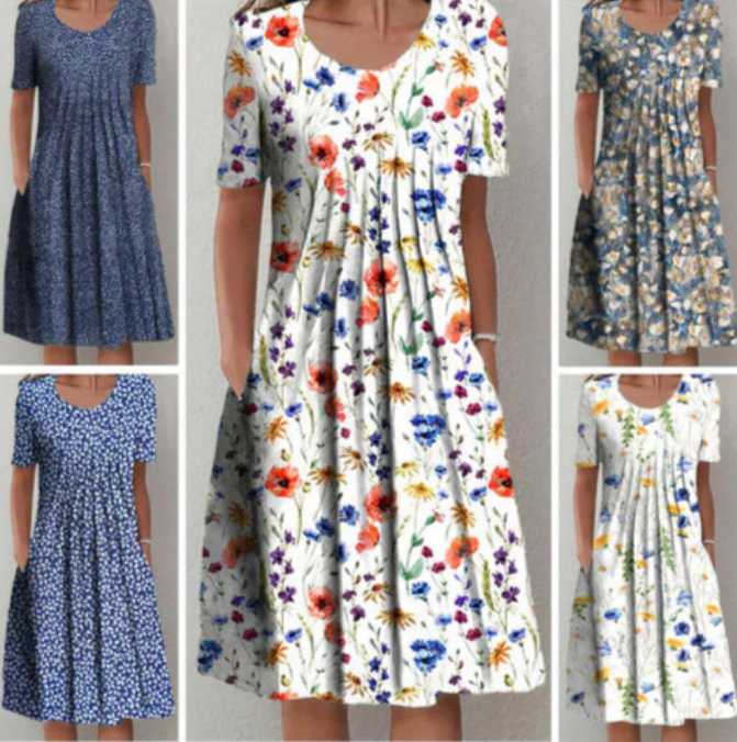 Levoire | Robe à fleurs ample