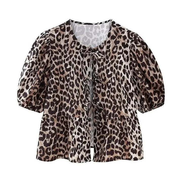 Levoire | Modern, décontracté et polyvalent, chemise à cordon en multicolore Lion