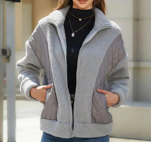 Levoire | Manteau Long Avec Manches Douces Et Poches