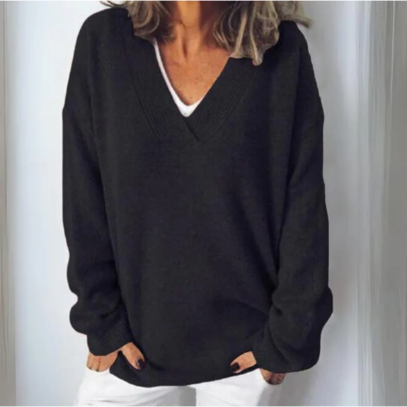 Levoire | Pull Chaleureux Et Décontracté Noir