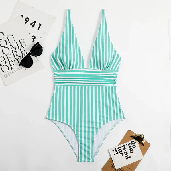 Levoire | Maillot De Bain Une Pièce Design Vert