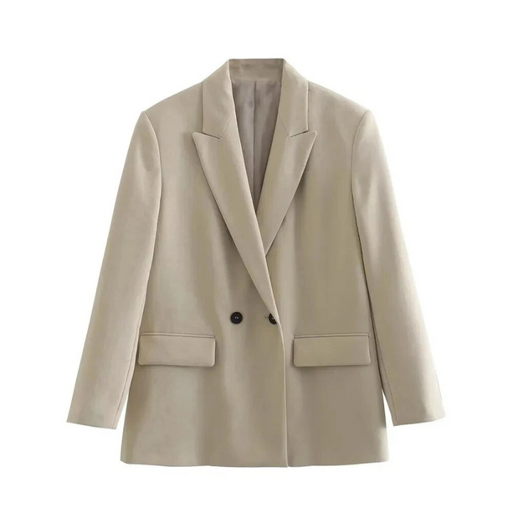 Levoire | Blazer Élégant Pour Femme Avec Boutons Beige