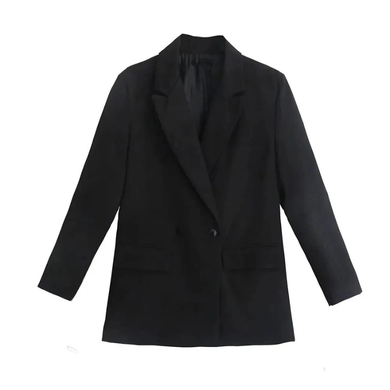 Levoire | Blazer Élégant Pour Femme Avec Boutons Noir