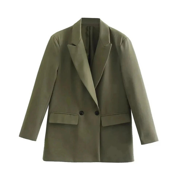 Levoire | Veste décontractée en grandes tailles Olivier
