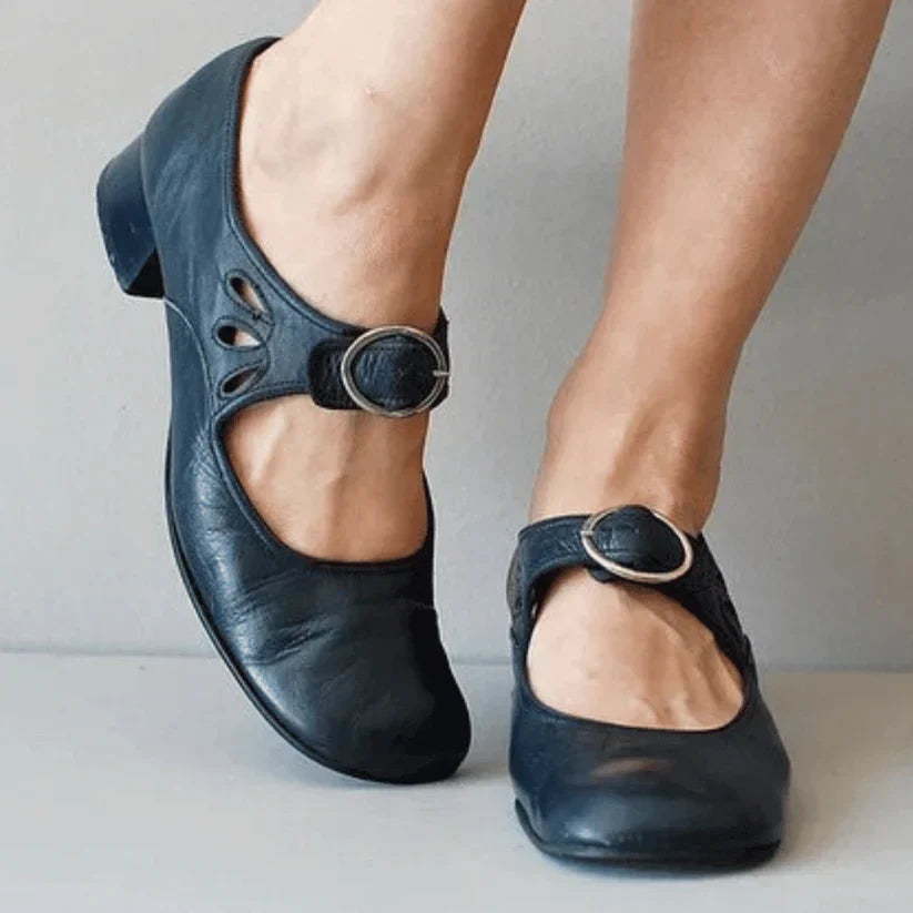 Levoire | La Sandale En Cuir Unique Et Confortable Bleu