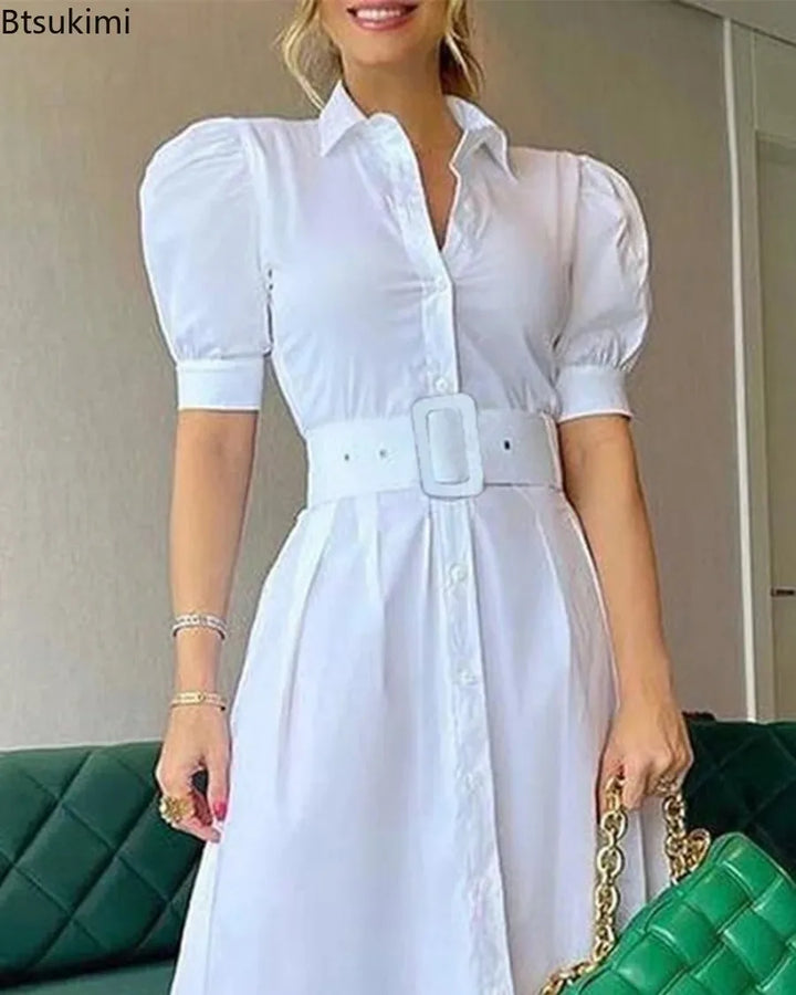 Levoire | Robe de fête avec manches courtes