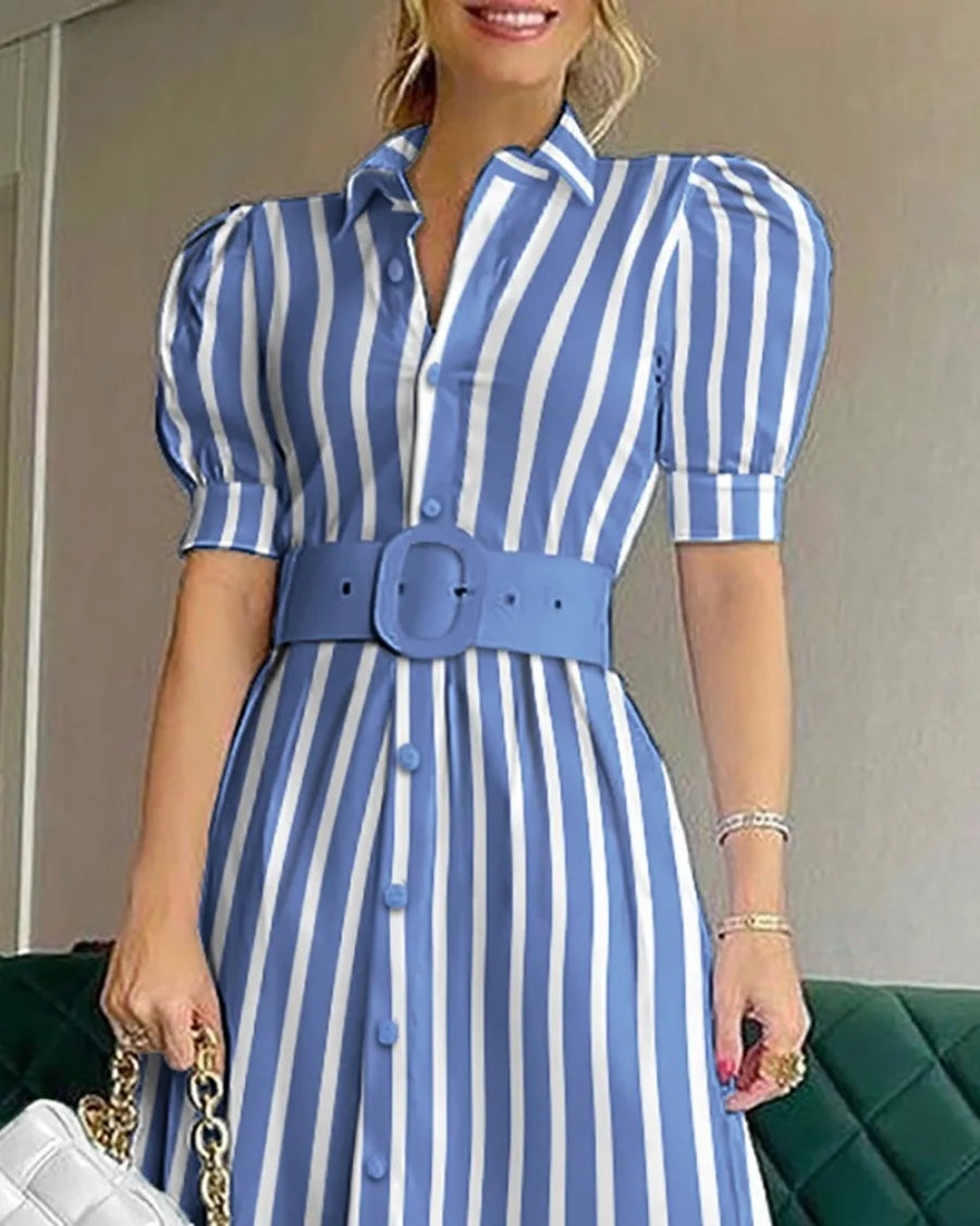 Levoire | Robe de fête avec manches courtes