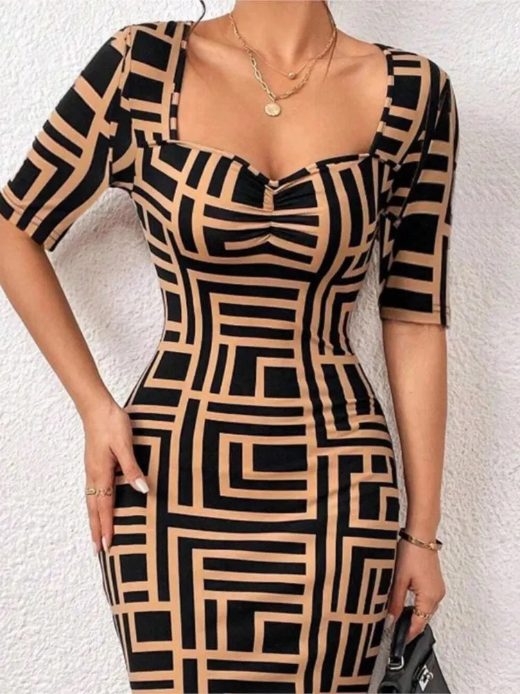 Levoire | Robe décontractée à col en V