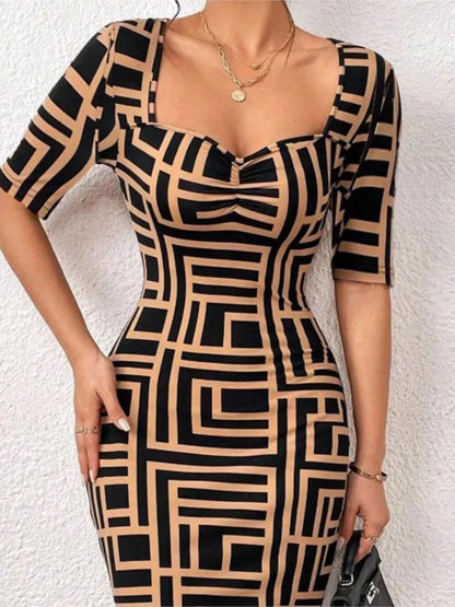 Levoire | Robe décontractée à col en V