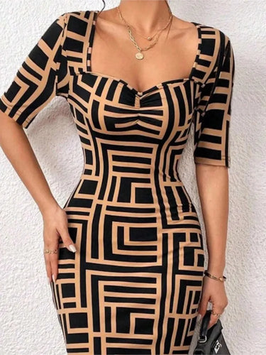 Levoire | Robe décontractée à col en V