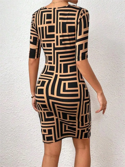 Levoire | Robe décontractée à col en V