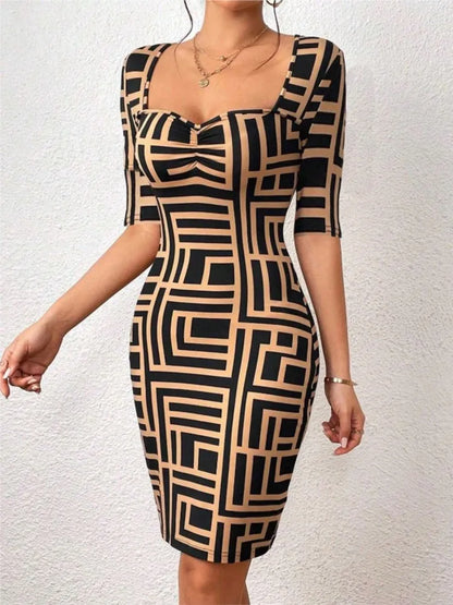 Levoire | Robe décontractée à col en V