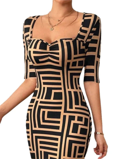 Levoire | Robe décontractée à col en V