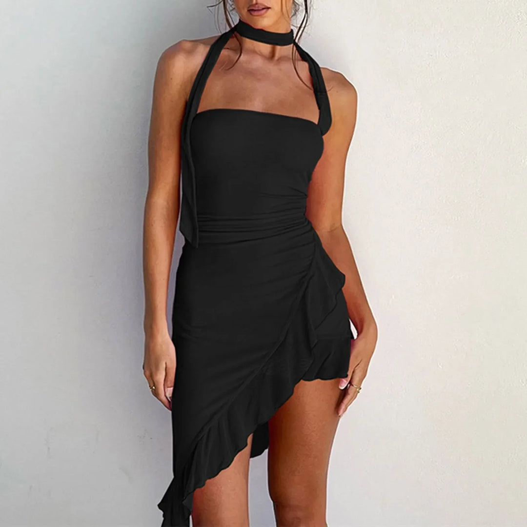 Levoire | Robe D'Été À Bretelles Lâches Noir