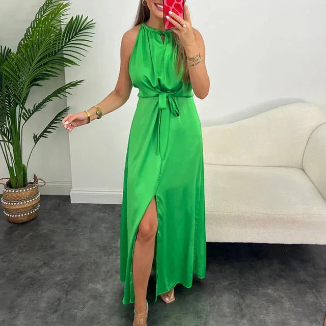 Levoire | Robe de soirée dos nu Vert