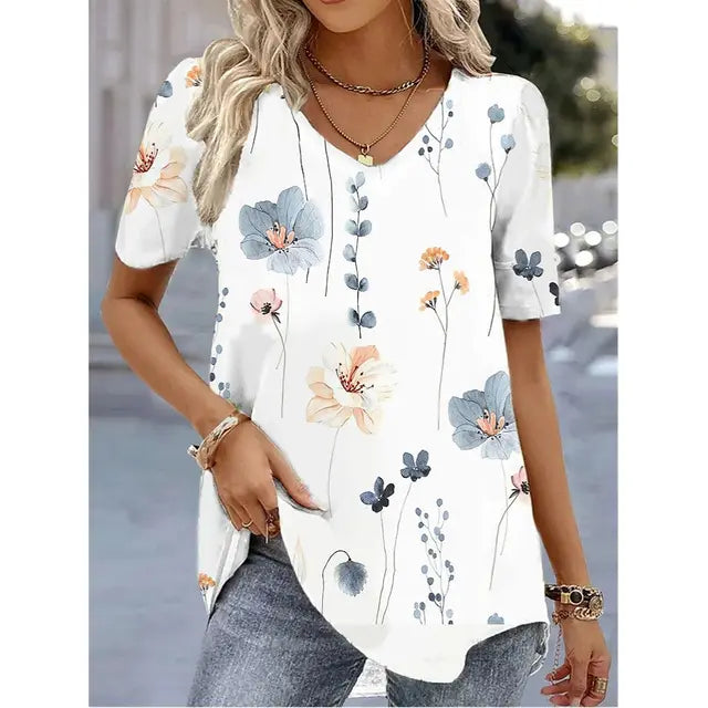 Levoire | T-shirt Élégant pour Femmes Stil D Une taille