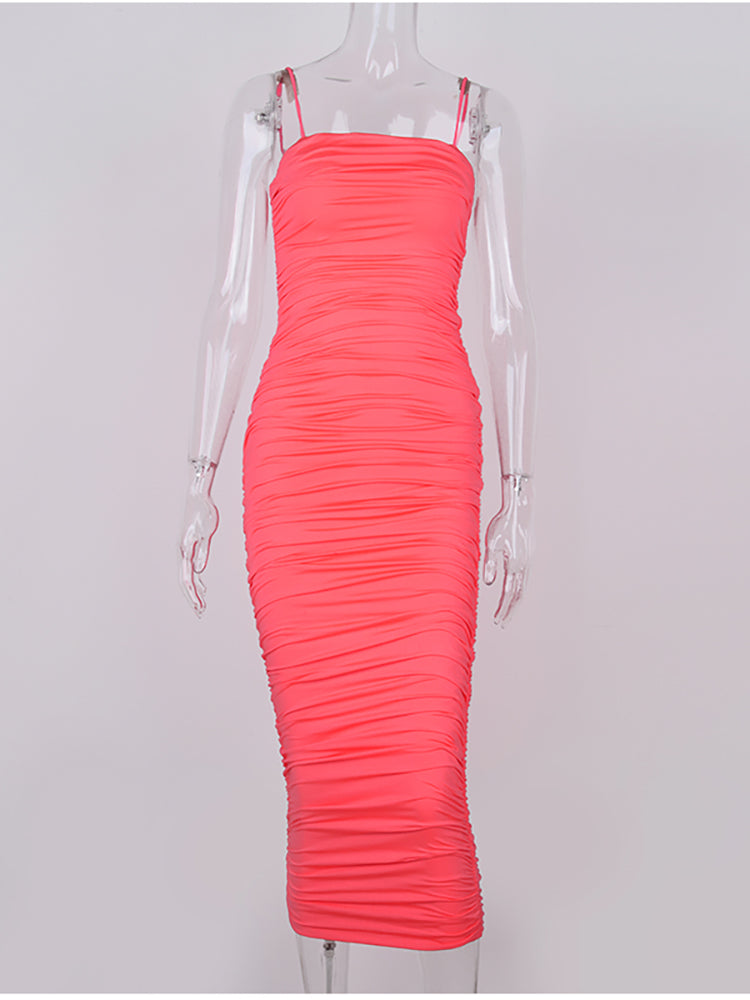Levoire | Robes Midi À Épaules Ridéess