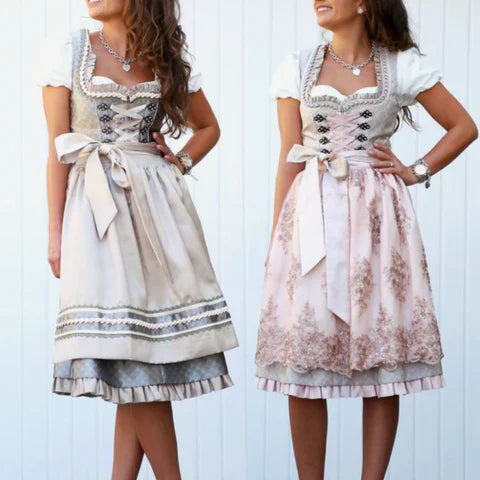 Levoire | Robe Élégante À Manches Courtes Avec Ceinture