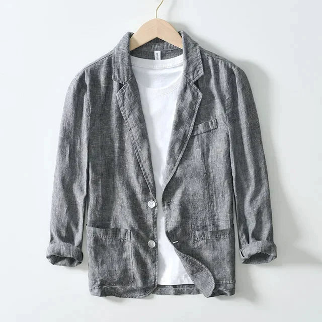 Levoire | Veste Pour Hommes À Deux Boutons Gris