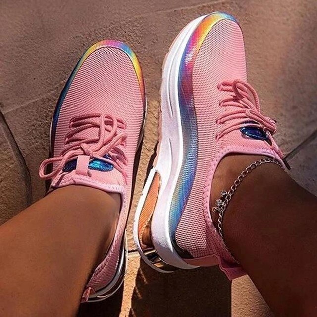 Levoire | Nouvelles Baskets Pour Femmes Chaussures De Loisirs Rosa