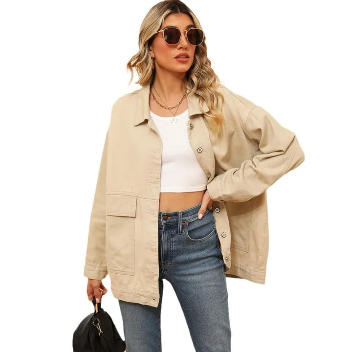 Levoire | Veste En Jean Pour Femmes Avec Poches Pratiques