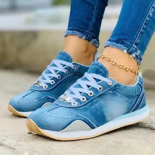 Levoire | Chaussures En Denim Pour Femmes