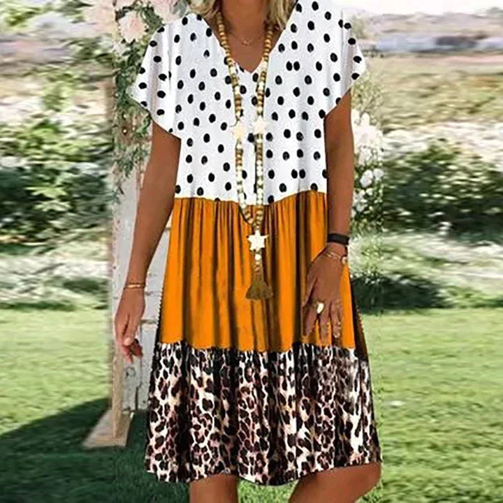 Levoire | Robe Rétro Robe Vintage Jaune