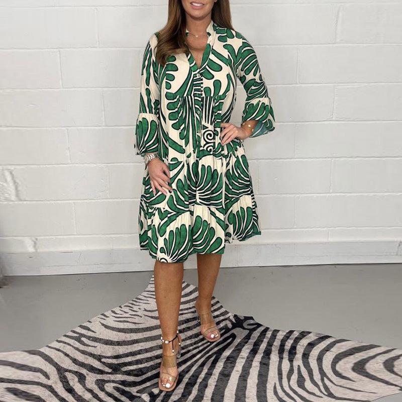 Levoire | Robe D'Été Décontractée Et Confortable Vert (encore quelques-uns en stock)