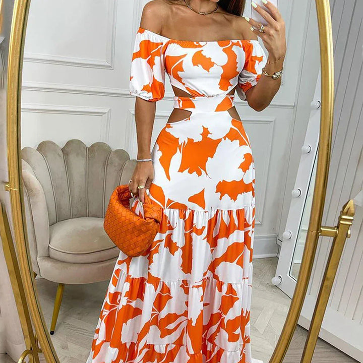 Levoire | Robe d'été longue élégante à coupe chic