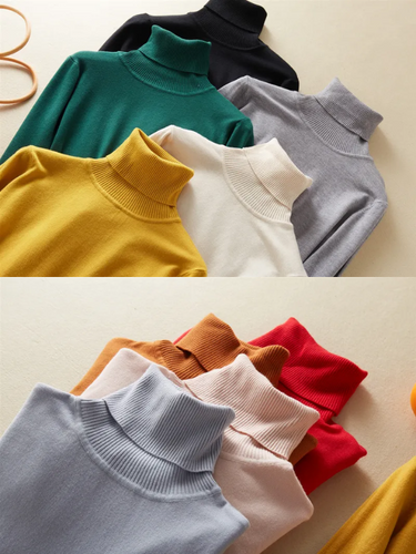 Levoire | Pull À Col Roulé Tricoté