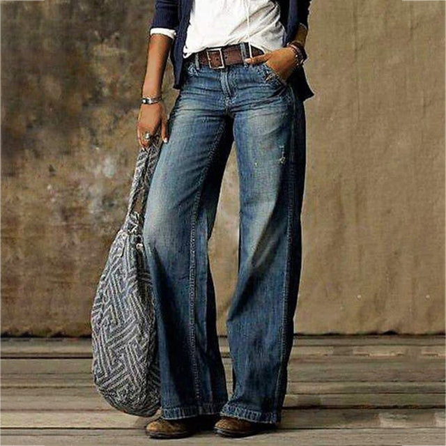 Levoire | Baggy Détente Denim Jeans Bleu