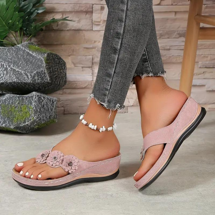 Levoire | Chaussons Orthopédiques Élégants Rosa