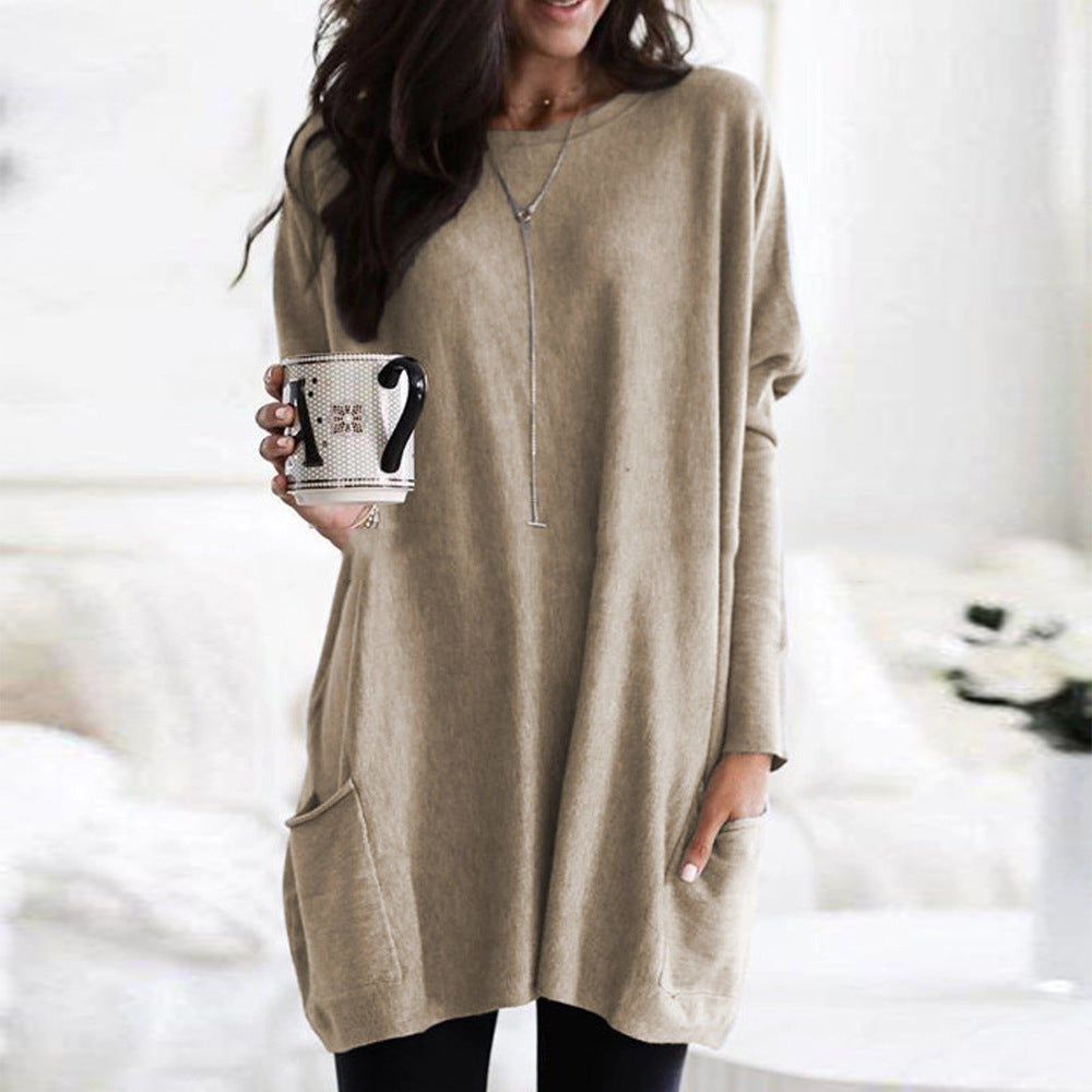Levoire | Chemise Simple Avec Poches Et Manches Longues Khaki