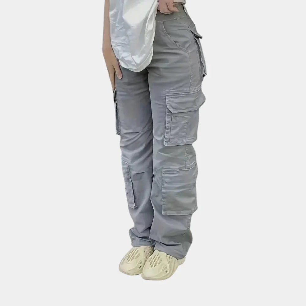 Levoire | Pantalon Cargo Tendance Gris