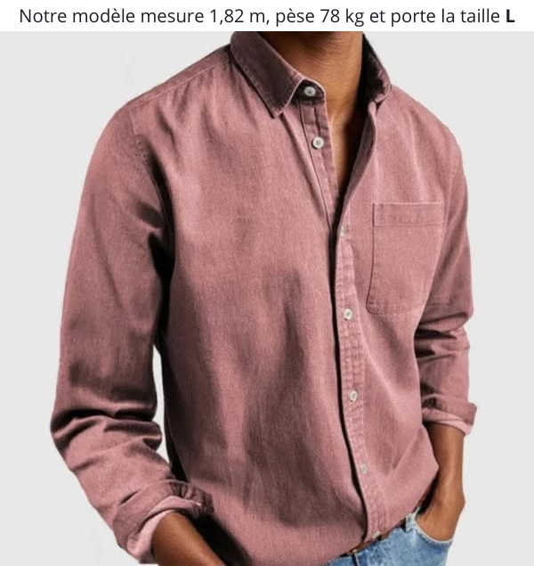 Levoire | Chemise Élégante Et Polyvalente Rosa