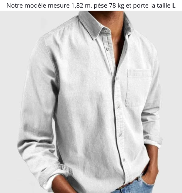 Levoire | Chemise Élégante Et Polyvalente Blanc