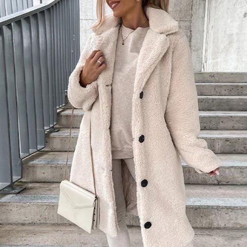 Levoire | Veste En Teddy Unique D'Automne