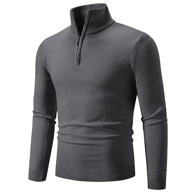 Levoire | Pull-Over À Zip Gris forcé