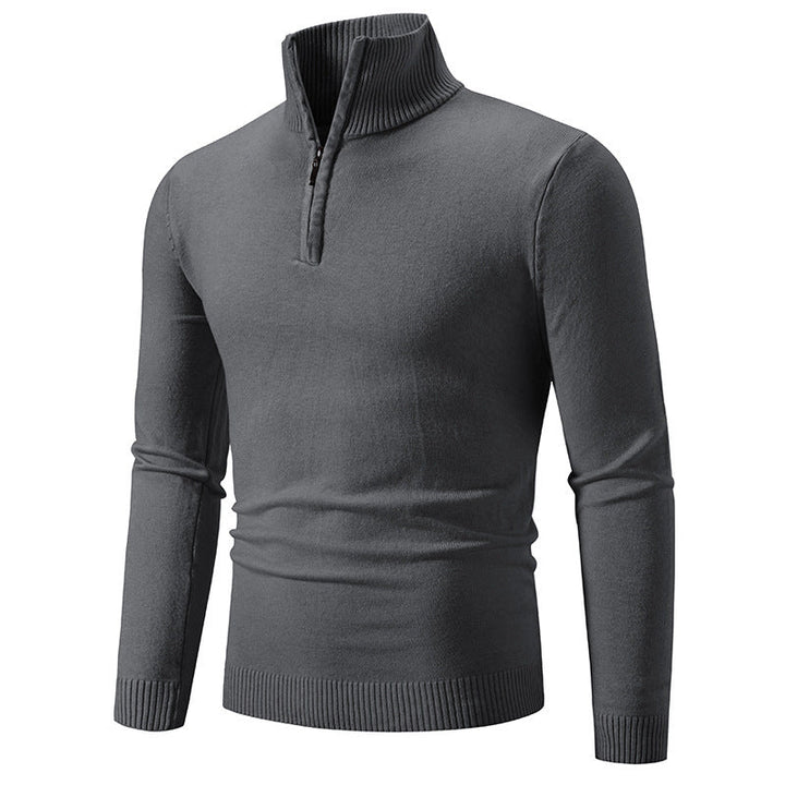 Levoire | Pull Avec Fermeture Éclair Gris Foncé