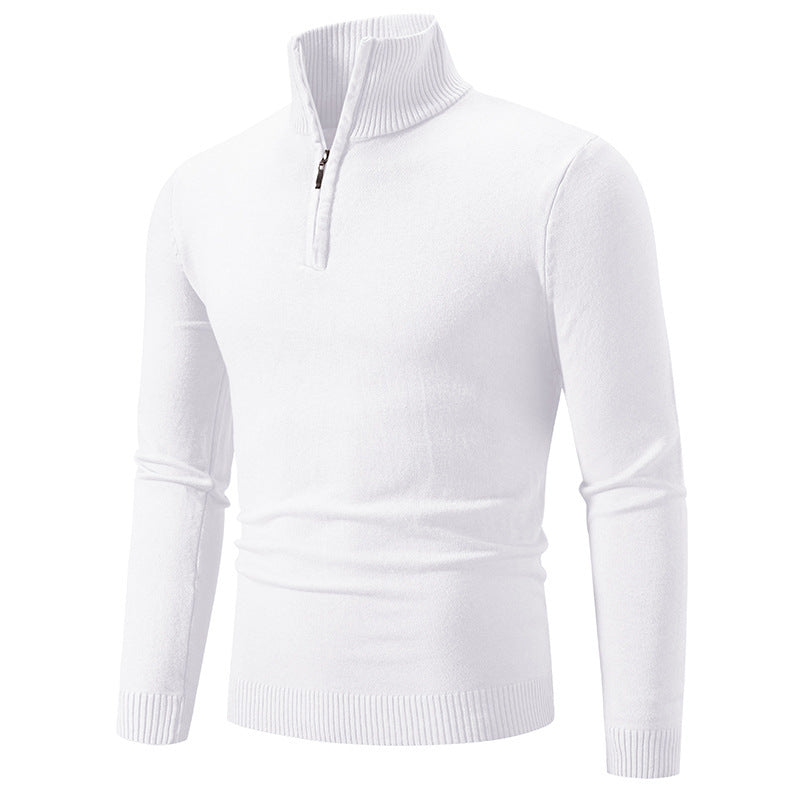 Levoire | Pull Avec Fermeture Éclair Blanc