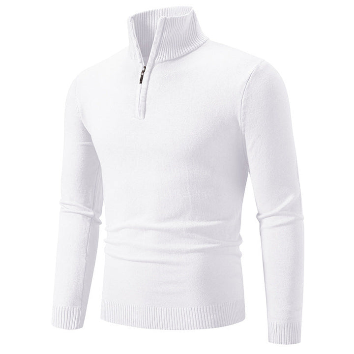 Levoire | Pull-Over Avec Fermeture Éclair Blanc