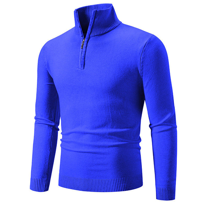 Levoire | Pull-Over À Zip Blau