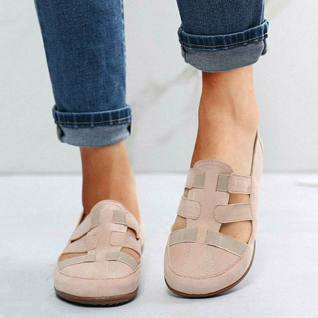 Levoire | Chaussures Plates Évider Rose