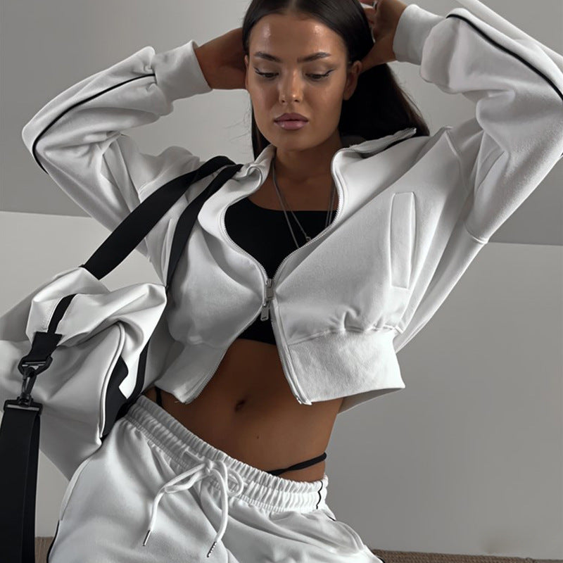 Levoire | Veste de sport à cordon Ensemble de pantalons longs