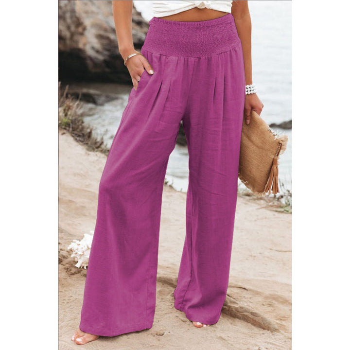 Levoire | Pantalon Large Décontracté Pour Femmes Violet clair