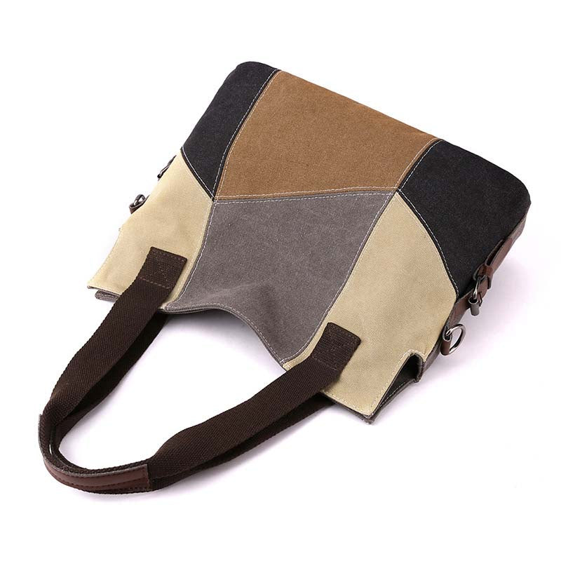 Levoire | Sac En Toile Contrasté